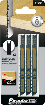 BLACK&DECKER-PIRANHA-3-LAME-SEGHETTO-ALTERNATIVO-PER-LEGNO-X20023-TAGLIO-FINE