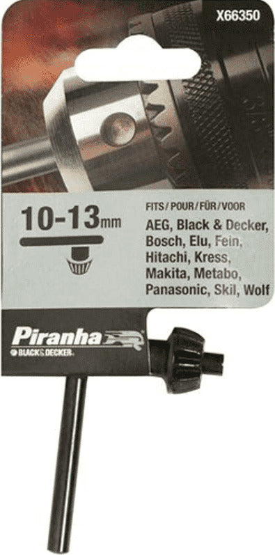 BLACK&DECKER-PIRANHA-CHIAVE-PER-MANDRINO-10-13-mm