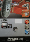 BLACK&DECKER-PIRANHA-SPAZZOLA-CIRCOLARE-MORBIDA-mm-100-IN-ACCIAIO-PER-TRAPANO