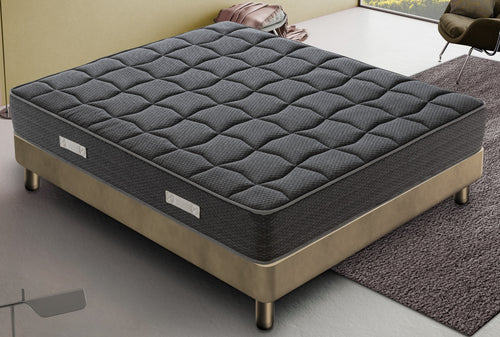 Materasso Memory Foam - Altezza 20 cm - Ortopedico - Rigidità H4 – Blackmoon