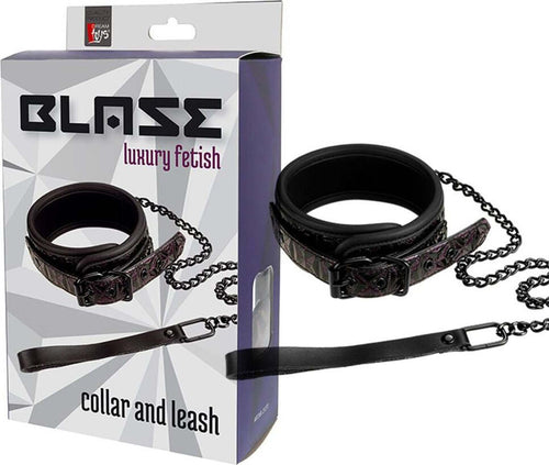 Blaze Collar and Leash Purple Guinzaglio Con Collare Regolabile Erotico Salute e cura della persona/Erotismo e contraccezione/Abbigliamento erotico/Donna/Accessori Kondorama - Martinsicuro, Commerciovirtuoso.it