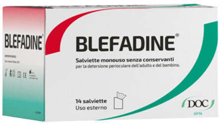 Blefadine salviette monouso14p