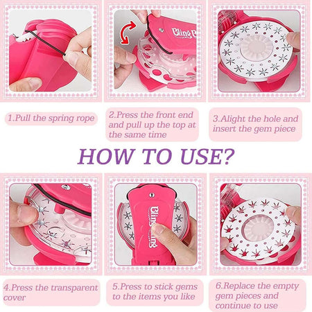 Bling Bling Hair 180 Gemme Per Capelli Macchina Stampa Brillantini Strass Colori Bellezza/Cura dei capelli/Accessori styling capelli/Mollette per capelli Trade Shop italia - Napoli, Commerciovirtuoso.it