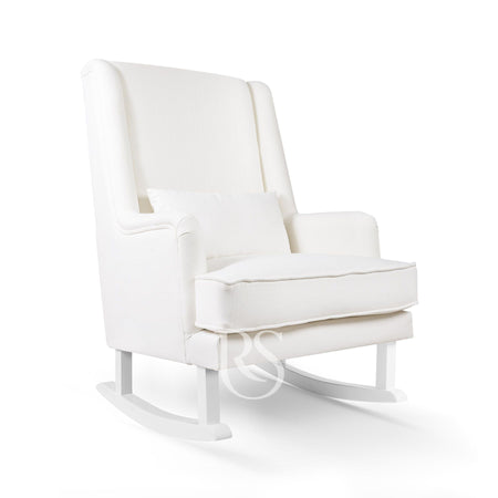 Poltrona Rocking Seat Bliss Rocker Snow White/White Legs