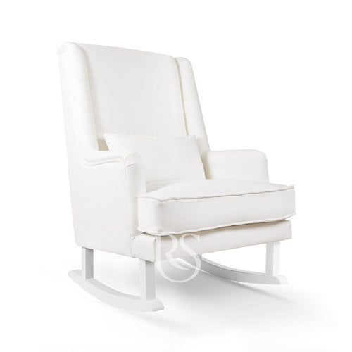 Poltrona Rocking Seat Bliss Rocker Snow White/White Legs