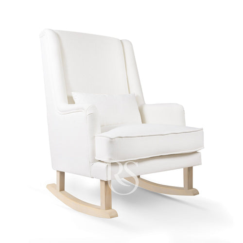 Poltrona Rocking Seat Bliss Rocker Snow White/Natural Legs