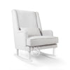 Poltrona Rocking Seat Bliss Rocker Silver Grey/White Legs