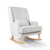 Poltrona Rocking Seat Bliss Rocker Silver Grey/Natural Legs