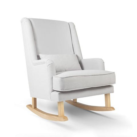 Poltrona Rocking Seat Bliss Rocker Silver Grey/Natural Legs
