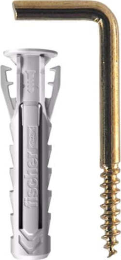 Blister-10-Tasselli-Fischer-Sx-Plus-4x20-G-K-Ottonato