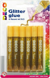 Blister colla glitter - 10 5 ml - oro - Deco - conf. 6 pezzi Casa e cucina/Hobby creativi/Materiali per hobby creativi/Glitter Eurocartuccia - Pavullo, Commerciovirtuoso.it