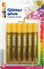 Blister colla glitter - 10 5 ml - oro - Deco - conf. 6 pezzi Casa e cucina/Hobby creativi/Materiali per hobby creativi/Glitter Eurocartuccia - Pavullo, Commerciovirtuoso.it