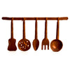 Utensili per cucina Blister con 5 mestoli  con appendino 7 cm