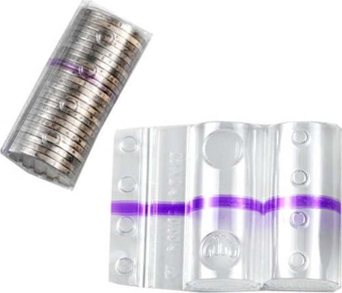 Blister portamonete - 2 euro - fascia viola - Iternet - sacchetto da 100 blister Cancelleria e prodotti per ufficio/Archivio ufficio e accessori per scrivania/Casseforti portamonete e contabanconote/Piccole casseforti per contanti e assegni Eurocartuccia - Pavullo, Commerciovirtuoso.it