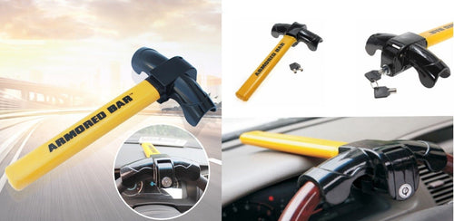 BLOCCASTERZO-STERZO-PER-VOLANTE-AUTO-MACCHINA-UNIVERSALE-CON-CHIAVE-DI-SICUREZZA