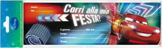 Blocchetto invito alla festa Cars 2 Disney - Rex Sadoch - conf. 10 inviti [multipack] 10 pezzi Cancelleria e prodotti per ufficio/Carta blocchi e quaderni/Biglietti e cartoncini/Biglietti di auguri Eurocartuccia - Pavullo, Commerciovirtuoso.it