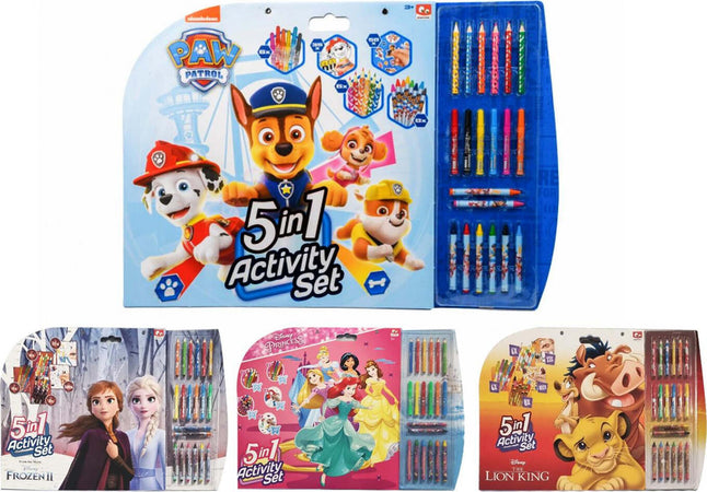 Blocco-Activity-5-in-1-Colori-4-modelli-Canenco