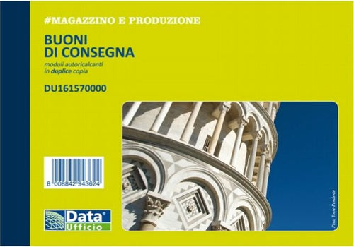 Blocco buoni di consegna - 50-50 copie autoric. - 11 5 x 16 5 cm - DU161570000 - Data Ufficio [multipack] 5 pezzi Cancelleria e prodotti per ufficio/Archivio ufficio e accessori per scrivania/Modulistica e conservazione registri/Libri e registri contabili Eurocartuccia - Pavullo, Commerciovirtuoso.it