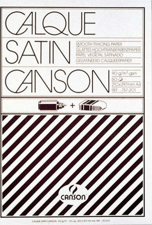 Blocco carta lucida satinata per disegno manuale - A4 - 50 fogli - 90gr - Canson [multipack] 10 pezzi Casa e cucina/Hobby creativi/Disegno/Carta per applicazioni artistiche/Carta da lucidi Eurocartuccia - Pavullo, Commerciovirtuoso.it