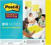 Blocco di fogli Super Sticky Big Notes - BN11-EU - 279 x 279 mm - giallo neon - 30 fogli - Post-it Cancelleria e prodotti per ufficio/Carta blocchi e quaderni/Blocchi appunti taccuini e diari/Blocchetti memo adesivi Eurocartuccia - Pavullo, Commerciovirtuoso.it