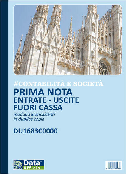 Blocco entrate-uscite extra cassa - 50-2 copie autoricalcante - DU1683C0000 - Data Ufficio Cancelleria e prodotti per ufficio/Archivio ufficio e accessori per scrivania/Modulistica e conservazione registri/Libri e registri contabili Eurocartuccia - Pavullo, Commerciovirtuoso.it