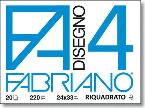 Blocco-F4-24x33-liscio-riquadrato-20-fogli-cf.10-pezzi-Fabriano