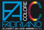 Blocco FaColore - 33x48cm - 25 fogli - 220gr - 5 colori - Fabriano [multipack] 5 pezzi Casa e cucina/Hobby creativi/Disegno/Blocchi e libri da disegno Eurocartuccia - Pavullo, Commerciovirtuoso.it