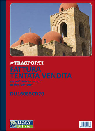 Blocco fattura tentata vendita - A4 - 50-2 autoricalcanti - DU16085CD20 - Data Ufficio Cancelleria e prodotti per ufficio/Archivio ufficio e accessori per scrivania/Modulistica e conservazione registri/Libri e registri contabili Eurocartuccia - Pavullo, Commerciovirtuoso.it