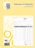 Blocco fatture 3 aliquota Iva - 50 fogli 2 copie autoricalcanti - 29 7 x 21cm - Edipro Cancelleria e prodotti per ufficio/Archivio ufficio e accessori per scrivania/Modulistica e conservazione registri/Libri e registri contabili Eurocartuccia - Pavullo, Commerciovirtuoso.it