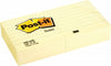 Blocco foglietti - 630-6PK - a righe - 76 x 76 mm - giallo Canary - 100 fogli - Post it [multipack] 6 pezzi Cancelleria e prodotti per ufficio/Carta blocchi e quaderni/Blocchi appunti taccuini e diari/Blocchetti memo adesivi Eurocartuccia - Pavullo, Commerciovirtuoso.it