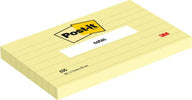 Blocco foglietti - 635 - a righe - 76 x 127 mm - giallo Canary - 100 fogli - Post it [multipack] 12 pezzi Cancelleria e prodotti per ufficio/Carta blocchi e quaderni/Blocchi appunti taccuini e diari/Blocchetti memo adesivi Eurocartuccia - Pavullo, Commerciovirtuoso.it