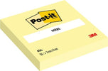 Blocco foglietti - 654 - 76 x 76 mm - giallo Canary - 100 fogli - Post it [multipack] 12 pezzi Cancelleria e prodotti per ufficio/Carta blocchi e quaderni/Blocchi appunti taccuini e diari/Blocchetti memo adesivi Eurocartuccia - Pavullo, Commerciovirtuoso.it