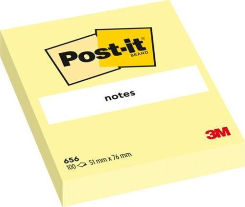 Blocco foglietti - 656 - 76 x 51 mm - giallo Canary - 100 fogli - Post it [multipack] 12 pezzi Cancelleria e prodotti per ufficio/Carta blocchi e quaderni/Blocchi appunti taccuini e diari/Blocchetti memo adesivi Eurocartuccia - Pavullo, Commerciovirtuoso.it