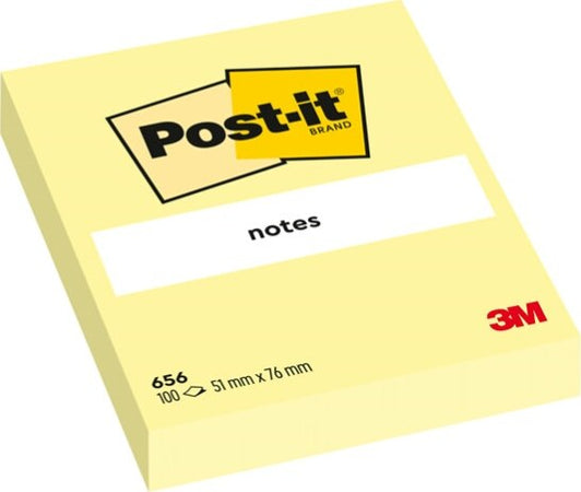 Blocco foglietti - 656 - 76 x 51 mm - giallo Canary - 100 fogli - Post it [multipack] 12 pezzi Cancelleria e prodotti per ufficio/Carta blocchi e quaderni/Blocchi appunti taccuini e diari/Blocchetti memo adesivi Eurocartuccia - Pavullo, Commerciovirtuoso.it