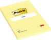 Blocco foglietti - 660 - a righe - 102 x 152 mm - giallo Canary - 100 fogli - Post it [multipack] 6 pezzi Cancelleria e prodotti per ufficio/Carta blocchi e quaderni/Blocchi appunti taccuini e diari/Blocchetti memo adesivi Eurocartuccia - Pavullo, Commerciovirtuoso.it