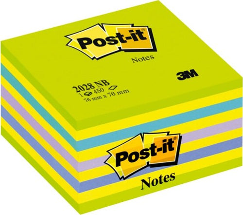 Blocco foglietti Cubo - 2028-NB - 76 x 76 mm - 72 gr - colori assortiti - 450 fogli - Post it Cancelleria e prodotti per ufficio/Carta blocchi e quaderni/Blocchi appunti taccuini e diari/Blocchetti memo adesivi Eurocartuccia - Pavullo, Commerciovirtuoso.it