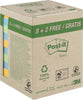 Blocco foglietti Post-it - 654-RCP10 - 76 x 76 mm - carta riciciclata - colori pastel - 100 fogli - Post-it - conf. 10 pezzi Cancelleria e prodotti per ufficio/Carta blocchi e quaderni/Blocchi appunti taccuini e diari/Blocchetti memo adesivi Eurocartuccia - Pavullo, Commerciovirtuoso.it