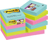 Blocco foglietti Post it Super Sticky - 622-12SS-MIA - 47 6 x 47 6 mm - colori Miami - 90 fogli - Post it Cancelleria e prodotti per ufficio/Carta blocchi e quaderni/Blocchi appunti taccuini e diari/Blocchetti memo adesivi Eurocartuccia - Pavullo, Commerciovirtuoso.it
