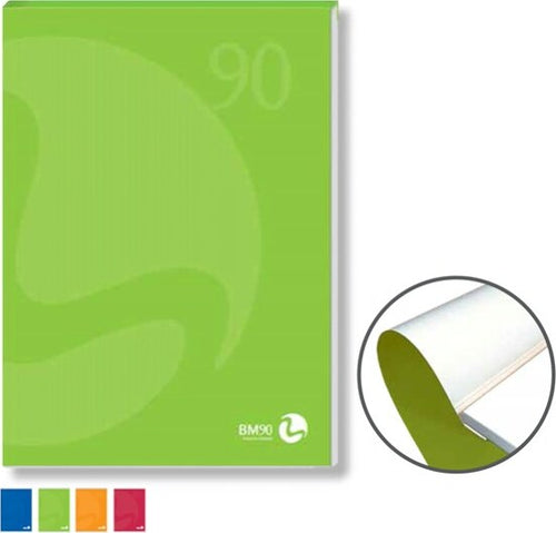 Blocco notes BM90 - A4 - collato lato corto - bianco - 80fg - 90gr - copertina 250gr - BM [multipack] 5 pezzi Cancelleria e prodotti per ufficio/Carta blocchi e quaderni/Blocchi appunti taccuini e diari/Blocchetti memo adesivi Eurocartuccia - Pavullo, Commerciovirtuoso.it