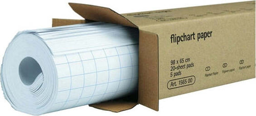 Blocco per lavagna - 20 fogli - 65x98 cm - quadretti 2 cm - Legamaster [multipack] 5 pezzi Cancelleria e prodotti per ufficio/Archivio ufficio e accessori per scrivania/Lavagne e bacheche/Lavagne a fogli mobili Eurocartuccia - Pavullo, Commerciovirtuoso.it