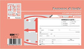 Blocco permesso uscita - 9 9 x 17cm - 50-50 fogli autoricalcanti - Edipro Cancelleria e prodotti per ufficio/Archivio ufficio e accessori per scrivania/Modulistica e conservazione registri/Libri e registri contabili Eurocartuccia - Pavullo, Commerciovirtuoso.it