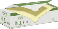 Blocco Post it - 654-RYP24 - 76 x 76 mm - carta riciclata - giallo - 100 fogli - Post it - conf. 24 blocchi Cancelleria e prodotti per ufficio/Carta blocchi e quaderni/Blocchi appunti taccuini e diari/Blocchetti memo adesivi Eurocartuccia - Pavullo, Commerciovirtuoso.it