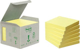Blocco Post it Notes Green - 654-1B - 76 x 76 mm - giallo - 100 fogli - riciclabile 100 - Post it [multipack] 6 pezzi Cancelleria e prodotti per ufficio/Carta blocchi e quaderni/Blocchi appunti taccuini e diari/Blocchetti memo adesivi Eurocartuccia - Pavullo, Commerciovirtuoso.it