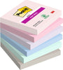 Blocco Post it Super Sticky - 654-6SS-SOUL - 76 x 76 mm - colori Soulful - 90 fogli - Post it - conf. 6 pezzi Cancelleria e prodotti per ufficio/Carta blocchi e quaderni/Blocchi appunti taccuini e diari/Blocchetti memo adesivi Eurocartuccia - Pavullo, Commerciovirtuoso.it