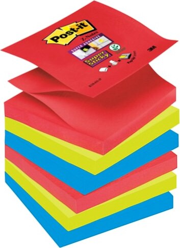 Blocco Post it Super Sticky Z Notes - R330-6SS-Jp - 76 x 76 mm - Bora Bora - 90 fogli - Post it Cancelleria e prodotti per ufficio/Carta blocchi e quaderni/Blocchi appunti taccuini e diari/Blocchetti memo adesivi Eurocartuccia - Pavullo, Commerciovirtuoso.it