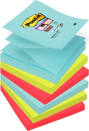 Blocco Post it Super Sticky Z Notes - R330-6SS-MIA - 76 x 76 mm - colori Miami - 90 fogli - Post it [multipack] 6 pezzi Cancelleria e prodotti per ufficio/Carta blocchi e quaderni/Blocchi appunti taccuini e diari/Blocchetti memo adesivi Eurocartuccia - Pavullo, Commerciovirtuoso.it