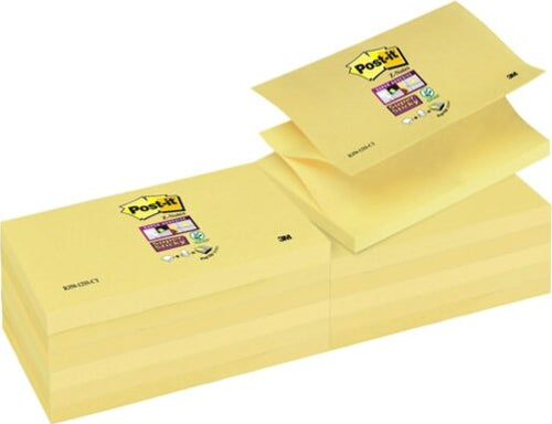 Blocco Post it Super Sticky Z Notes - R350-123SS-CY - 76 x 127 mm - giallo Canary - 90 fogli - Post it [multipack] 12 pezzi Cancelleria e prodotti per ufficio/Carta blocchi e quaderni/Blocchi appunti taccuini e diari/Blocchetti memo adesivi Eurocartuccia - Pavullo, Commerciovirtuoso.it