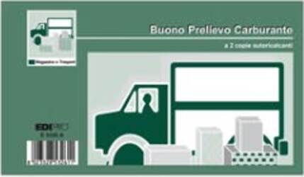 Blocco prelievo carburante - 50-50 fogli autoricalcanti - 9 9 x 17cm - Edipro Cancelleria e prodotti per ufficio/Archivio ufficio e accessori per scrivania/Modulistica e conservazione registri/Libri e registri contabili Eurocartuccia - Pavullo, Commerciovirtuoso.it