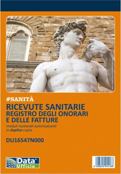 Blocco registro onorari-fatture ricevute sanitarie - 50-50 copie numerate autoricalcanti - 21 5 x 14 8 cm - DU16547N000 - Data Ufficio Cancelleria e prodotti per ufficio/Archivio ufficio e accessori per scrivania/Modulistica e conservazione registri/Libri e registri contabili Eurocartuccia - Pavullo, Commerciovirtuoso.it