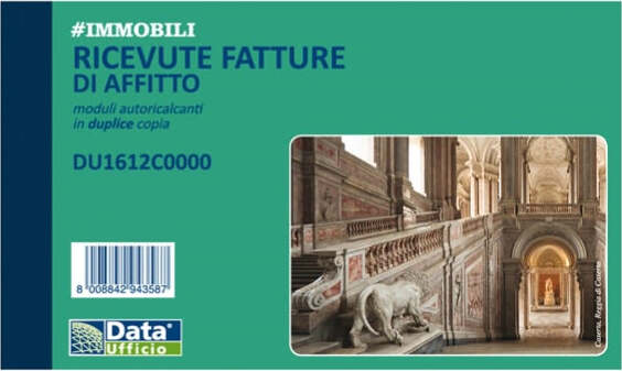 Blocco ricevute- fatture di affitto - 50-50 copie autoricalcanti - 16 8 x 10 cm - DU1612C0000 - Data Ufficio [multipack] 5 pezzi Cancelleria e prodotti per ufficio/Archivio ufficio e accessori per scrivania/Modulistica e conservazione registri/Libri e registri contabili Eurocartuccia - Pavullo, Commerciovirtuoso.it